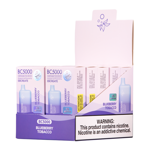 Blueberry Tobacco BC5000_2 Blueberry Tobacco BC5000