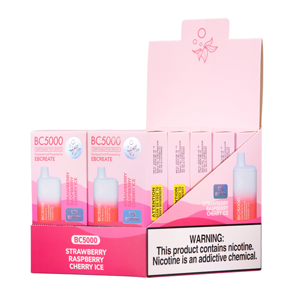 Strawberry Raspberry Cherry Ice BC5000_2 Strawberry Raspberry Cherry Ice BC5000