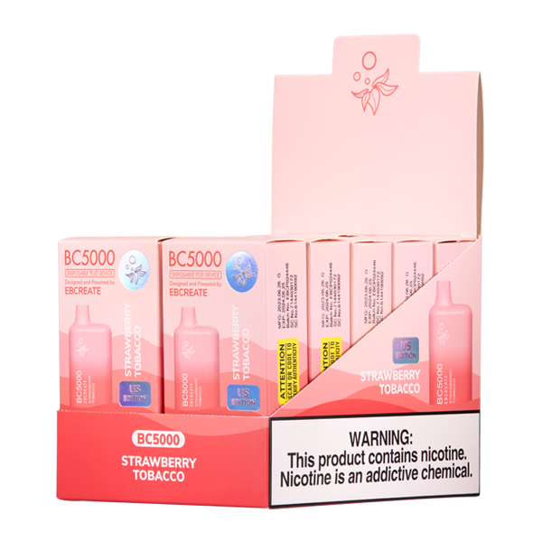 Strawberry Tobacco BC5000_2 Strawberry Tobacco BC5000